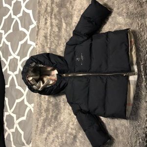 FLASH SALE Navy Burberry Puffer